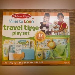 Melissa and Doug Travel time play set